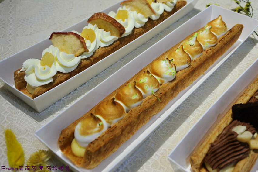 台南甜點【白面酥生 法式千層脆片】草莓限定!薄脆餅香的千層法夾超美藝術甜點.鬆脆茶香的法式千層脆片伴手禮│赤崁樓│中西區美食 - Fresa芙芮莎♥莎旅憶食