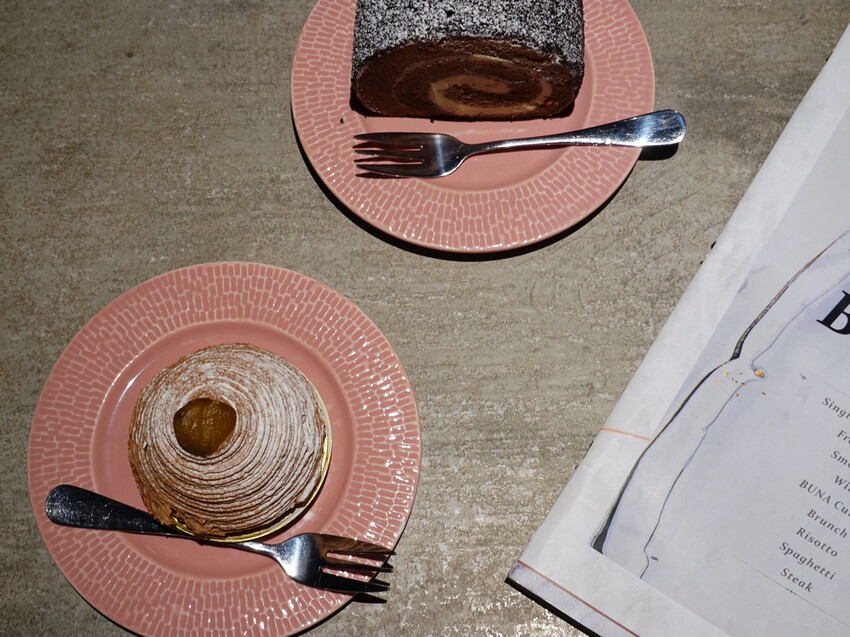 新北市中和區新北中和—BUNA CAF'E 布納咖啡館｜依傍四號公園的歐風咖啡空間｜永安市場、臺灣圖書館