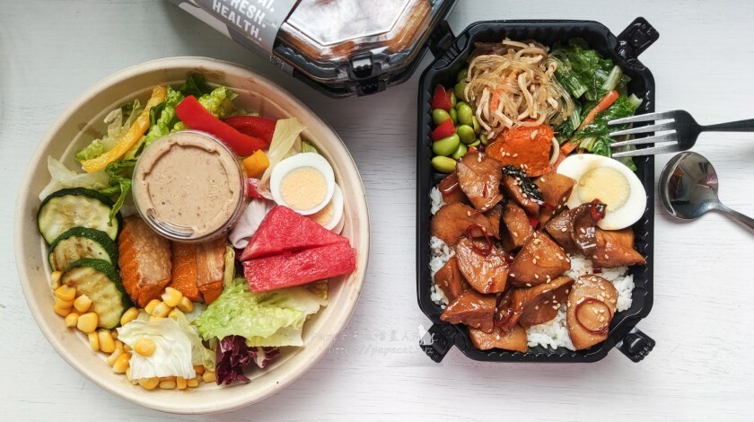 便當|台中 麥子家常料理maiz bento 蔬食餐盒/純素可…藍帶起司豬排 出乎意料的美味 好厚實