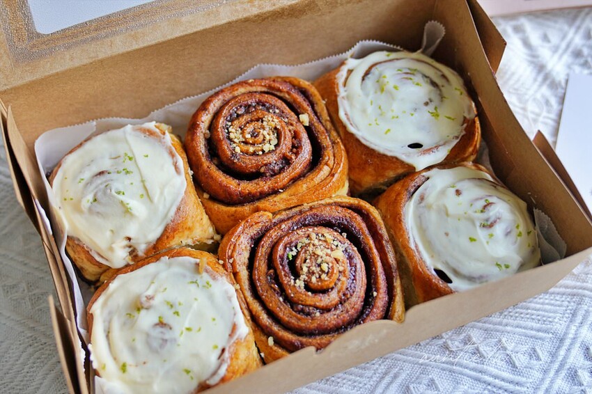 【苗栗】張生張太 捲的製造所，青檸肉桂捲，微微辣度香濃肉桂捲，頭份甜點工作室