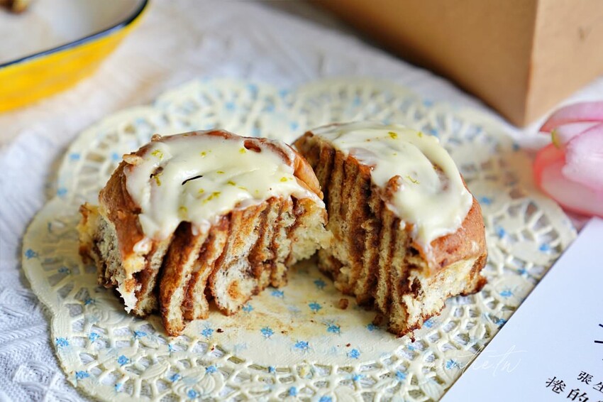 【苗栗】張生張太 捲的製造所，青檸肉桂捲，微微辣度香濃肉桂捲，頭份甜點工作室