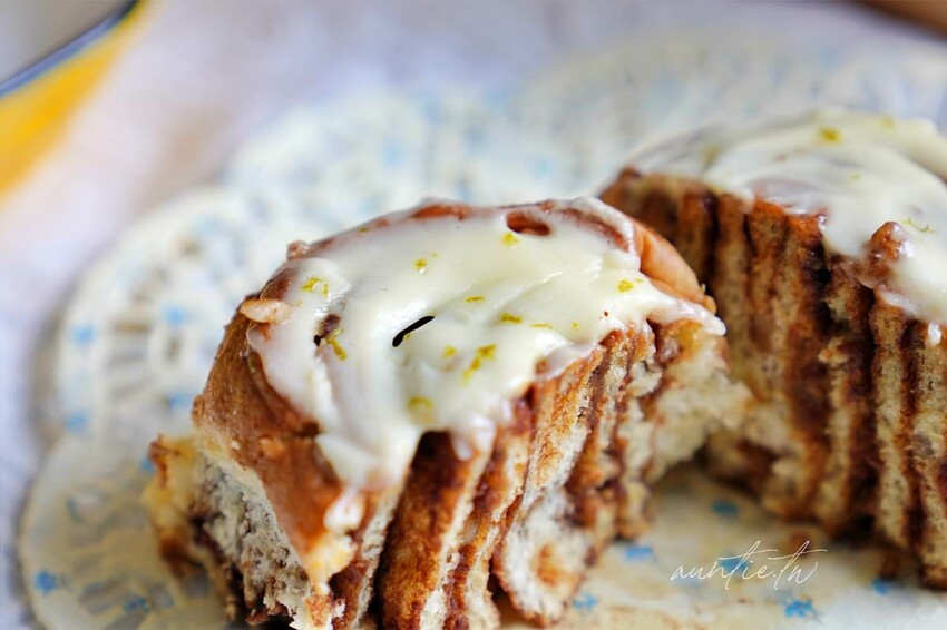 【苗栗】張生張太 捲的製造所，青檸肉桂捲，微微辣度香濃肉桂捲，頭份甜點工作室