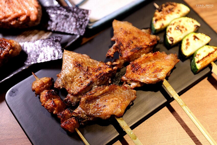 日式深夜食堂 神好吃炭火串燒!下班微醺聚餐首選|梟夜串酒場居酒屋(捷運大安站/科技大樓美食)