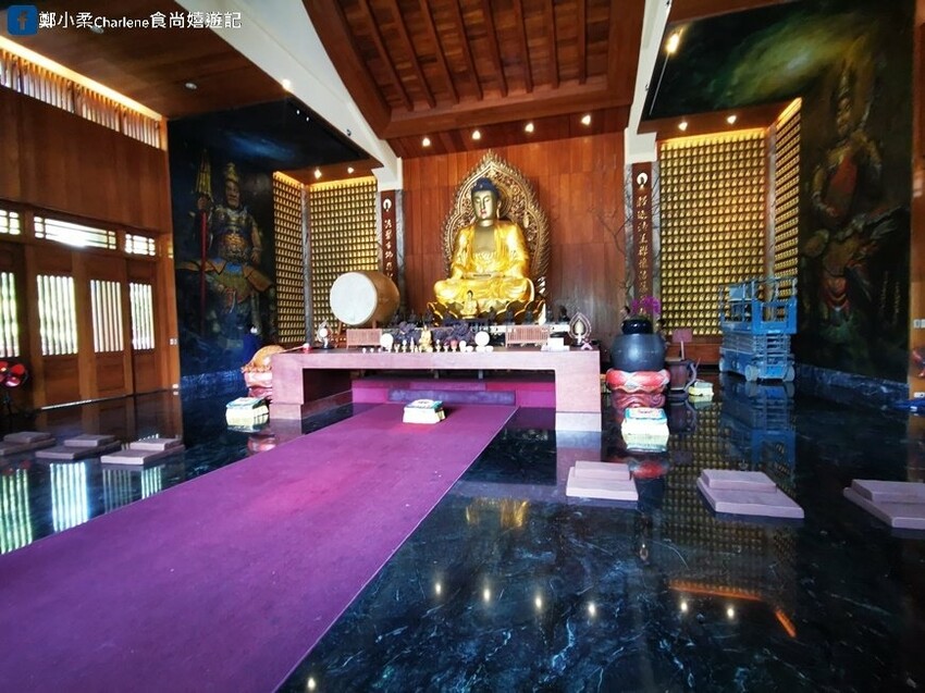 宜蘭員山|紫竹林北后寺-60多年歷史5米高泥塑大佛.日式禪風廟宇.免費拍照景點