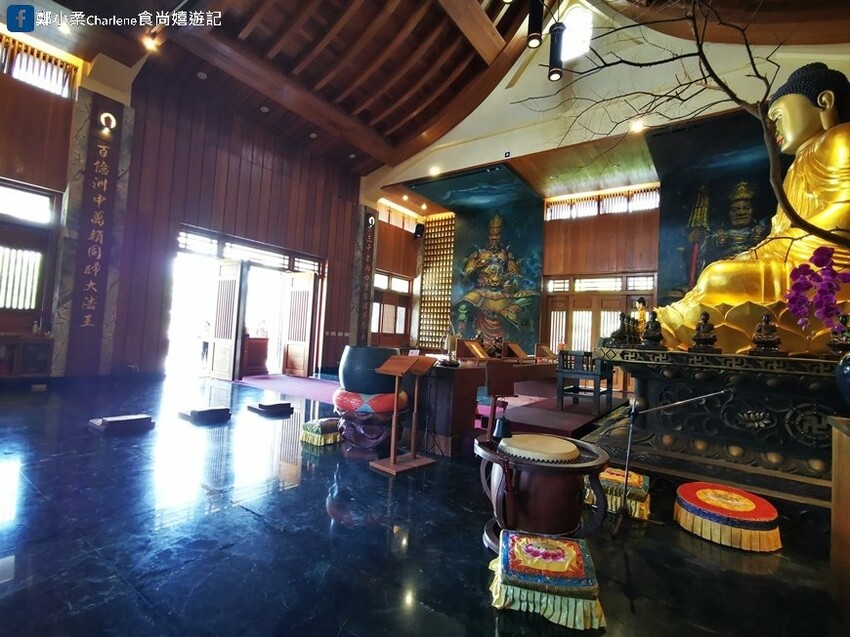 宜蘭員山|紫竹林北后寺-60多年歷史5米高泥塑大佛.日式禪風廟宇.免費拍照景點