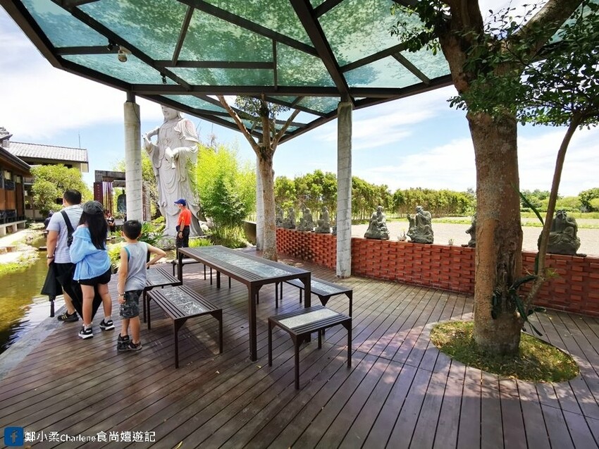 宜蘭員山|紫竹林北后寺-60多年歷史5米高泥塑大佛.日式禪風廟宇.免費拍照景點