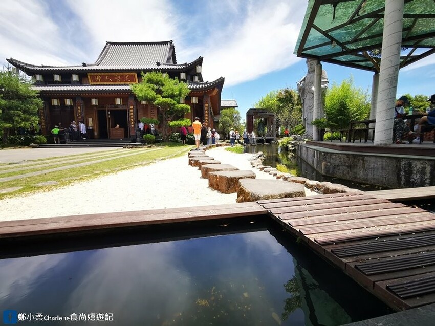 宜蘭員山|紫竹林北后寺-60多年歷史5米高泥塑大佛.日式禪風廟宇.免費拍照景點