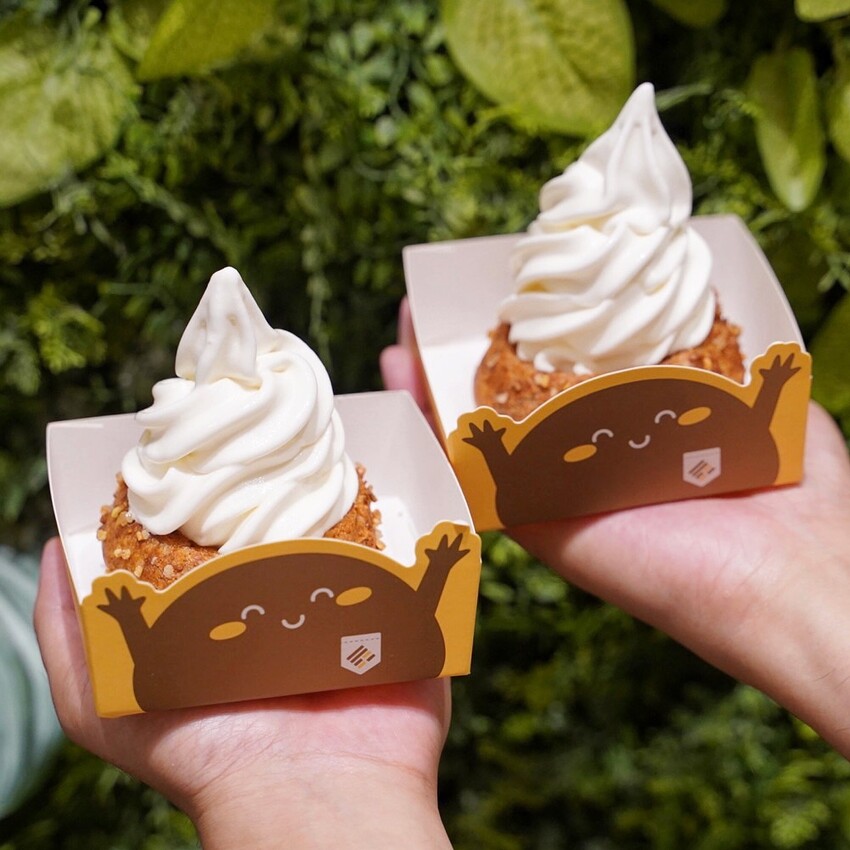 新竹下午茶推薦「品好乳酪蛋糕」，脆皮多餡泡芙爽脆不膩口且真材實料，只有吃過才知道的美味！乳酪蛋糕雙層口感、雙重享受，完全是送禮自吃兩相宜～ - 阿華田的美食日記