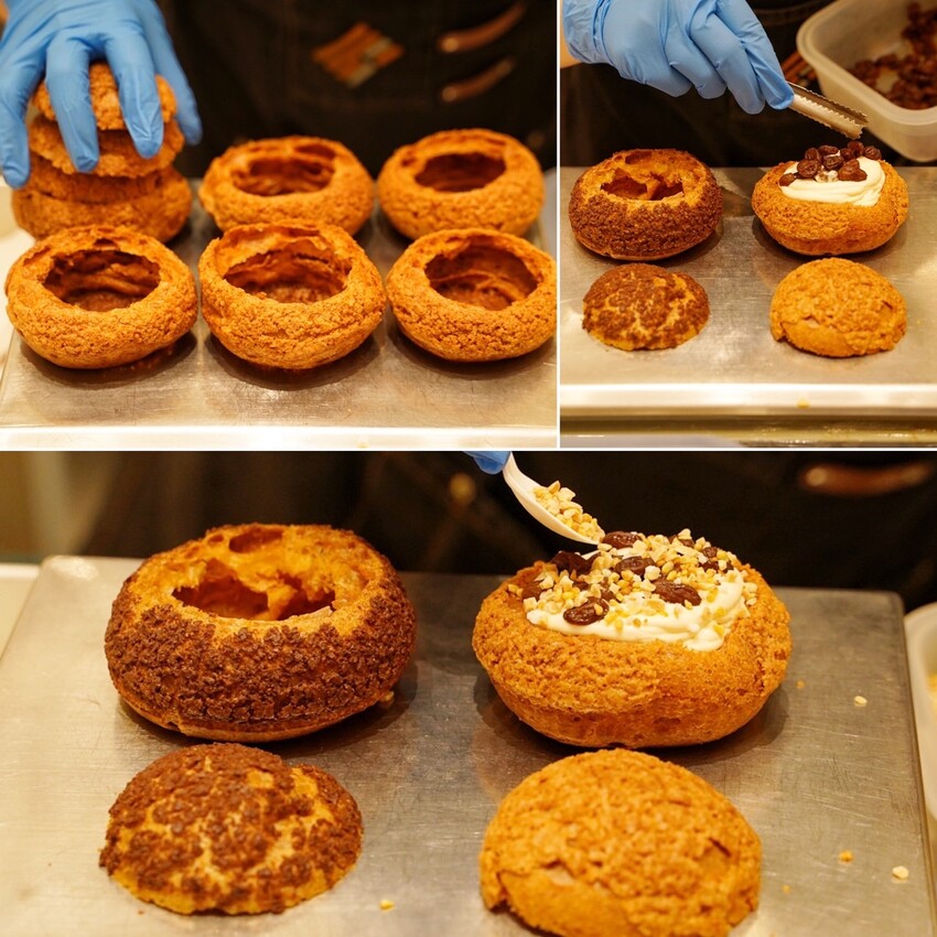 新竹下午茶推薦「品好乳酪蛋糕」，脆皮多餡泡芙爽脆不膩口且真材實料，只有吃過才知道的美味！乳酪蛋糕雙層口感、雙重享受，完全是送禮自吃兩相宜～ - 阿華田的美食日記