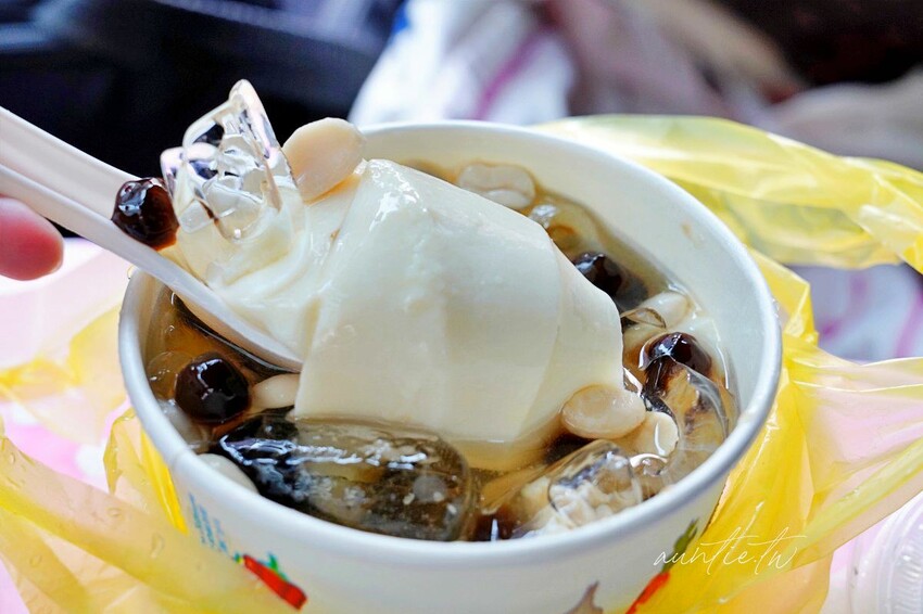 【台中】阿伯羅家傳統豆花，不定時攤車出沒，台中古早味傳統豆花推薦