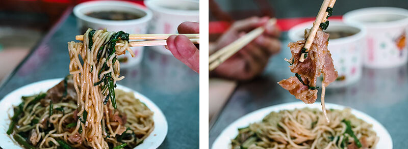 明弟生炒羊肉 | 新竹羊肉美食 90元吃羊肉炒麵、藥膳羊肉湯，滿滿生炒羊肉只要 $130