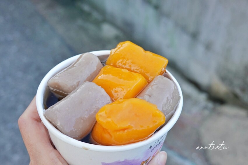 新北市金山區【新北】金山|金山芋圓王,巨無霸胖嘟嘟芋圓地瓜圓