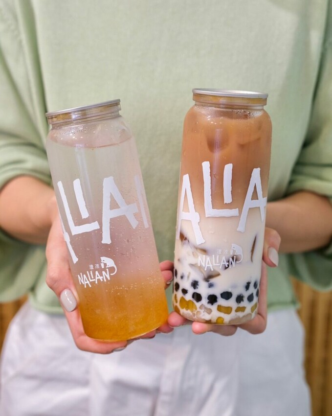 【台中美食】澄凉 Nalian |台中黎明店・絕美清新系人氣手搖,易拉罐設計打開滿滿新鮮消暑 ! - 肉依小姐吃什麼