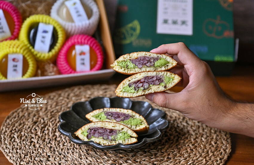 台中伴手禮推薦-經典銅鑼燒、含有40%果汁果凍的星菓実-妮妮布魯