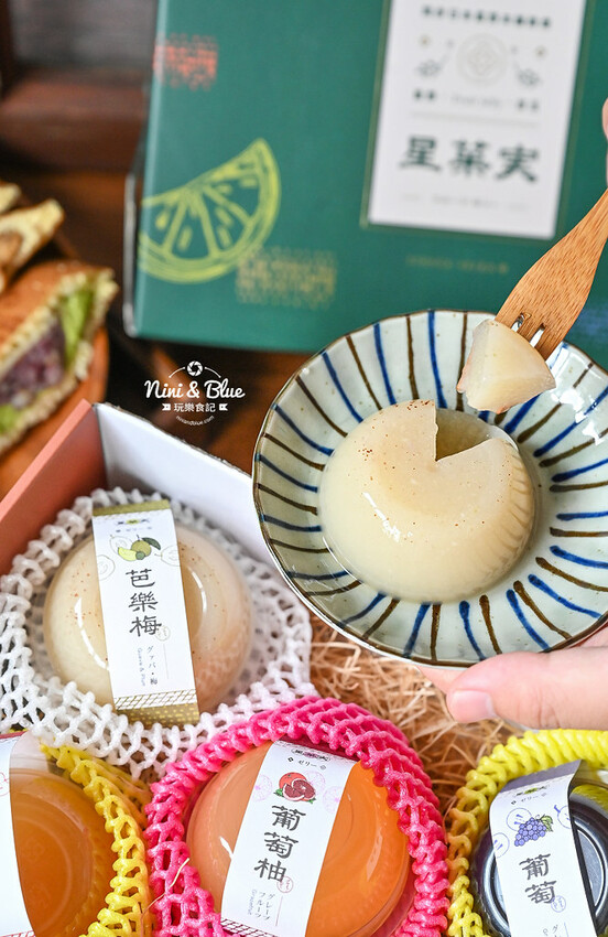 台中伴手禮推薦-經典銅鑼燒、含有40%果汁果凍的星菓実-妮妮布魯