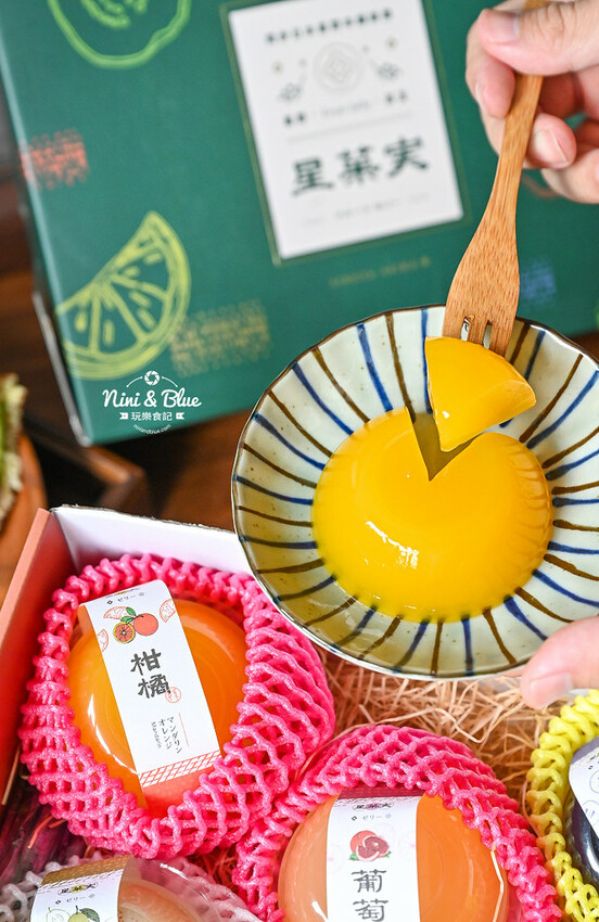 台中伴手禮推薦-經典銅鑼燒、含有40%果汁果凍的星菓実-妮妮布魯