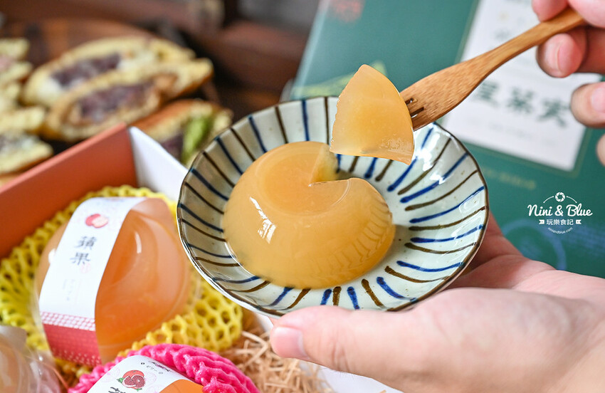 台中伴手禮推薦-經典銅鑼燒、含有40%果汁果凍的星菓実-妮妮布魯