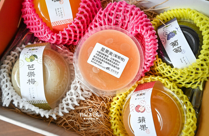 台中伴手禮推薦-經典銅鑼燒、含有40%果汁果凍的星菓実-妮妮布魯