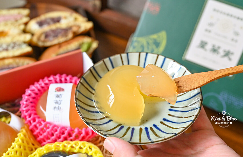 台中伴手禮推薦-經典銅鑼燒、含有40%果汁果凍的星菓実-妮妮布魯