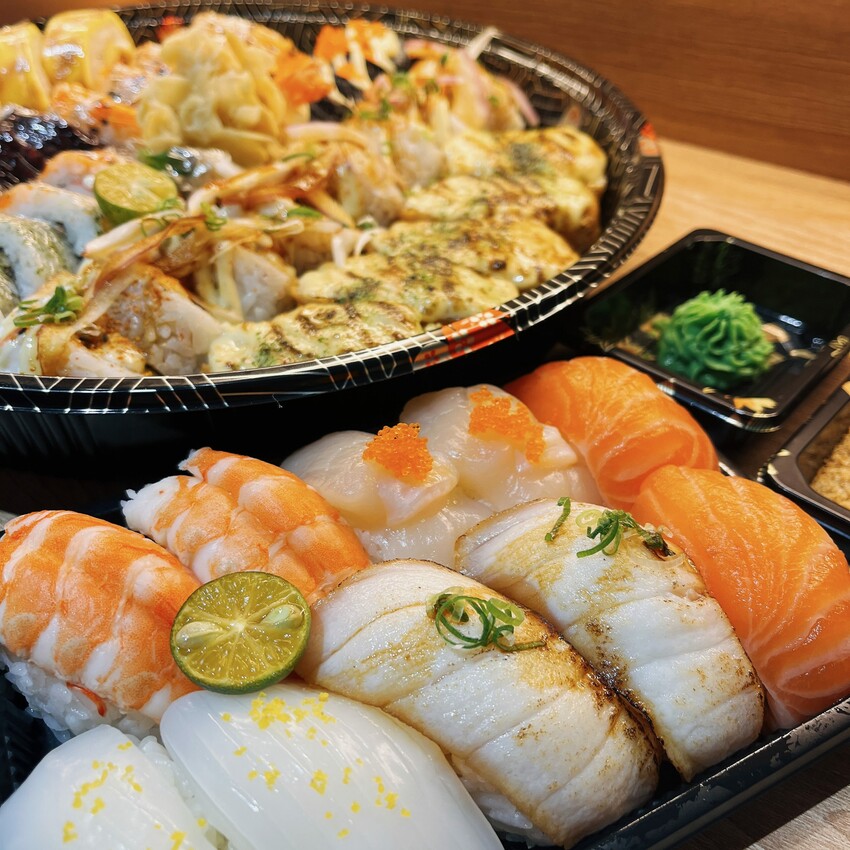 板橋隱藏版高CP值生魚片日式料理— 大家樂鮮魚舖，不用花大錢也可以享受日本進口的美味！超新鮮的口感吃一口