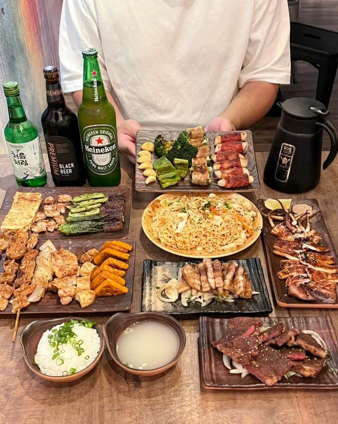台灣壹碳烤竹北高鐵平價聚餐餐廳推薦，白飯、雞湯無限續 – 艾瑞絲的吃貨日常