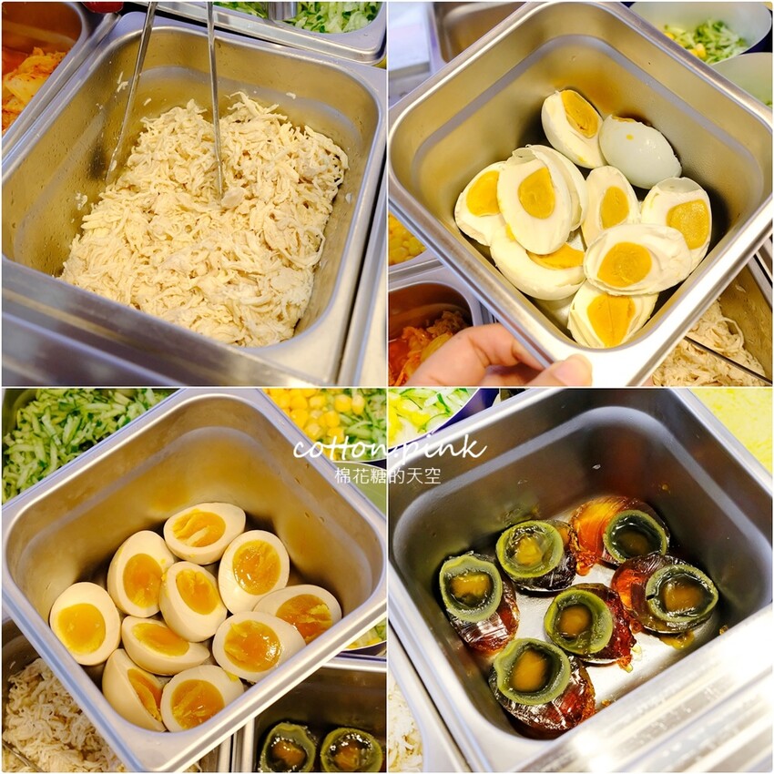 台中少見易開罐涼麵-晨希涼麵大推蛋蛋系列，台中第一家！ - 棉花糖的天空