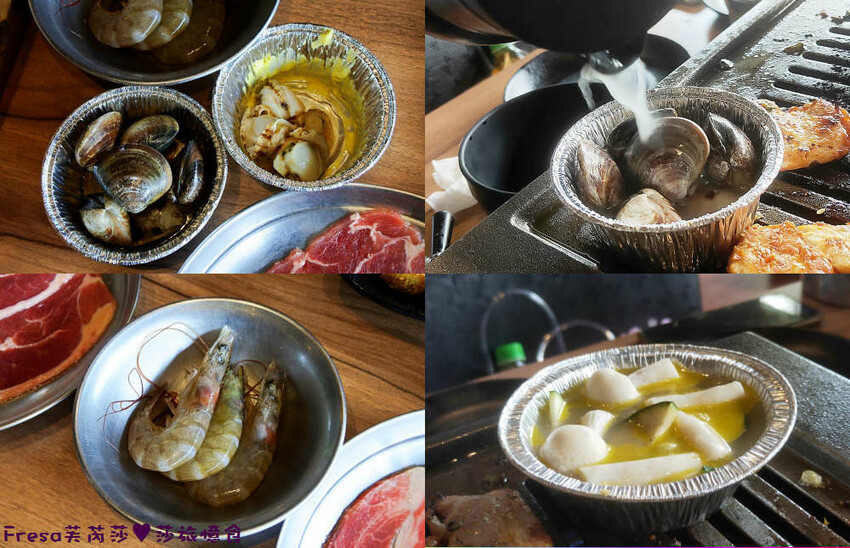 嘉義燒烤吃到飽【激安•焼肉道樂】海鮮牛肉大升級!六宮格肉盤超吸睛!炸物串燒熟食任你吃│嘉義蘭潭│嘉義聚