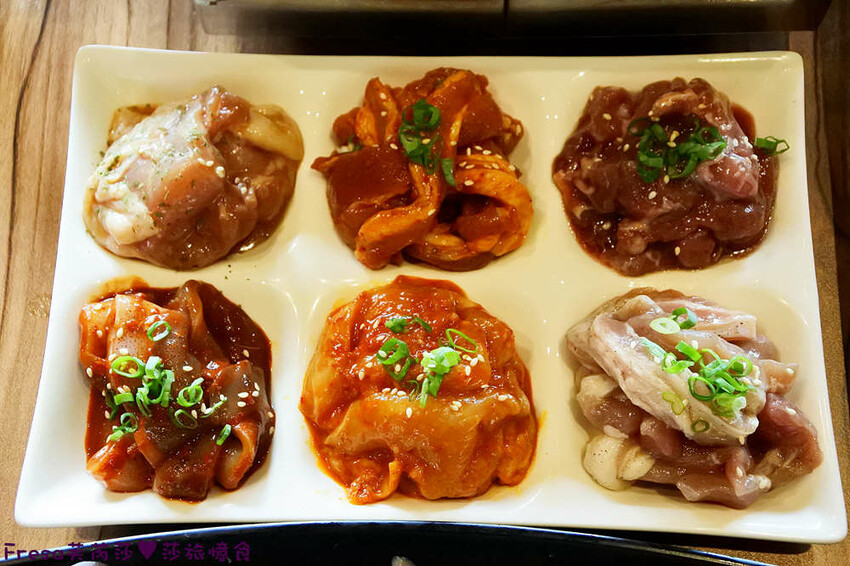 嘉義燒烤吃到飽【激安•焼肉道樂】海鮮牛肉大升級!六宮格肉盤超吸睛!炸物串燒熟食任你吃│嘉義蘭潭│嘉義聚