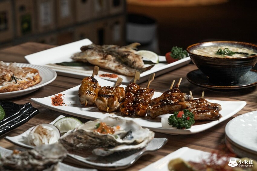 知戶酒食日式居酒屋｜逢甲小巷走一回日本。同享珍鮮海之味 - 小米食