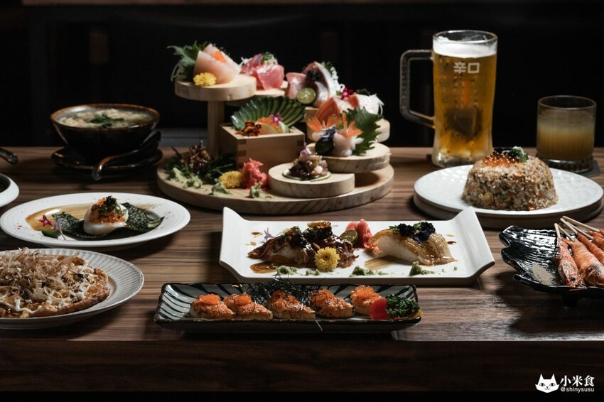 知戶酒食日式居酒屋｜逢甲小巷走一回日本。同享珍鮮海之味 - 小米食