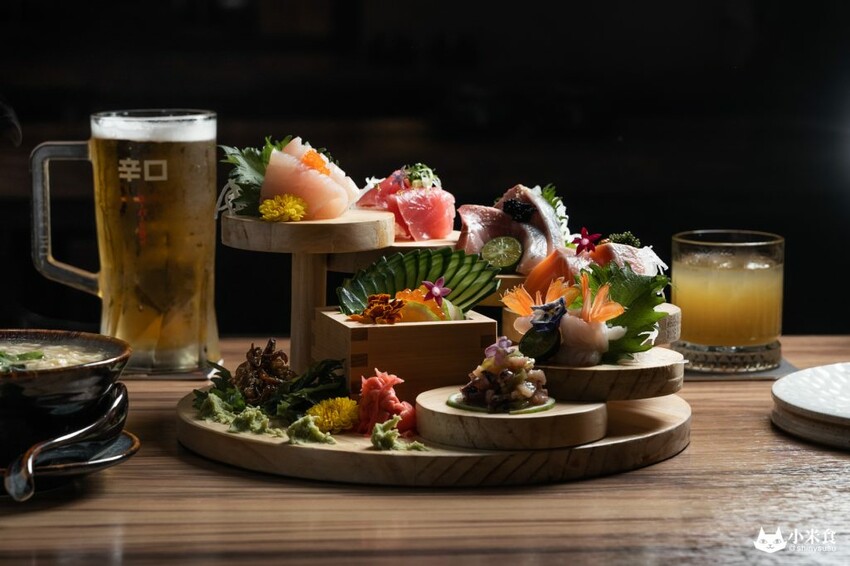 知戶酒食日式居酒屋｜逢甲小巷走一回日本。同享珍鮮海之味 - 小米食