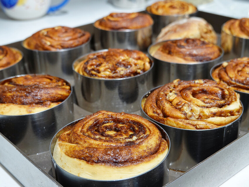 台北中山—Agitation風潮咖啡｜肉桂捲新秀參戰 黑糖肉桂淋醬濕潤甜香入口｜行天宮