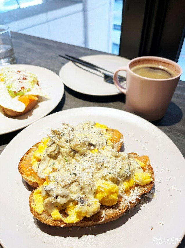 新北林口早午餐咖啡廳推薦・ IDK Cafe & Brunch美味誘人的開放式三明治
