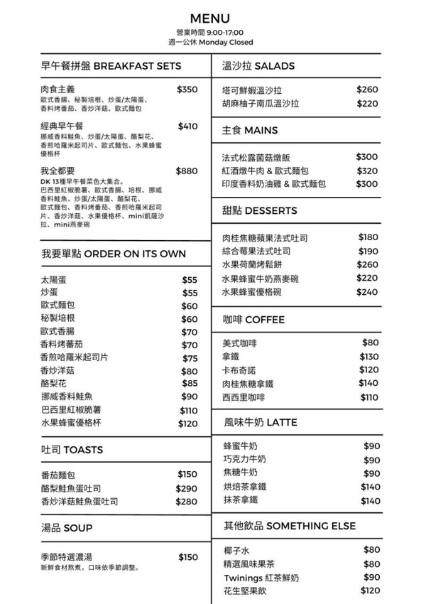 新北林口早午餐咖啡廳推薦・ IDK Cafe & Brunch美味誘人的開放式三明治