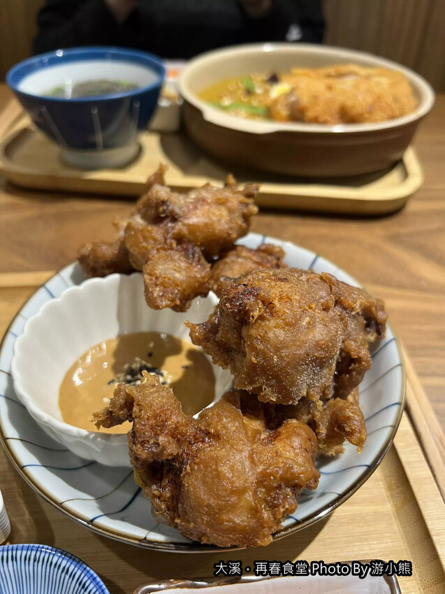 【大溪】「再春食堂Spring Canteen.近老街的在地小食堂(老宅改建/中式餐點/定食套餐/酥炸豬排/咖哩飯/唐