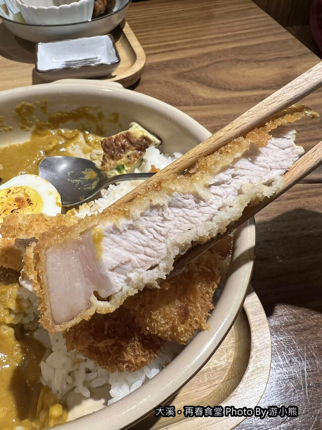 【大溪】「再春食堂Spring Canteen.近老街的在地小食堂(老宅改建/中式餐點/定食套餐/酥炸豬排/咖哩飯/唐