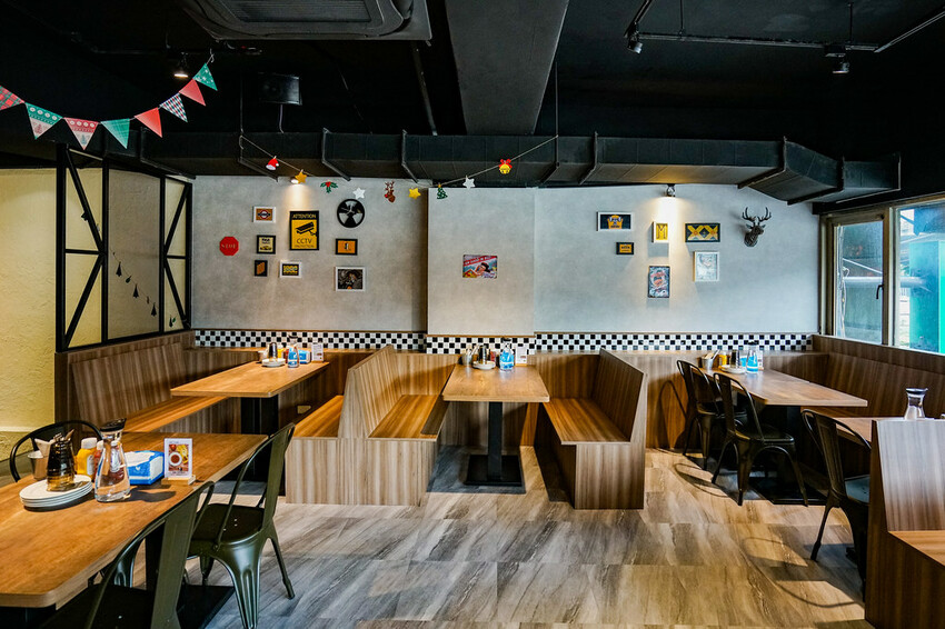 板橋大份量美式火烤漢堡，可以客製個人專屬漢堡，還有全天候豪華早午餐│板橋美食推薦│捷運新埔站 │【Stan &