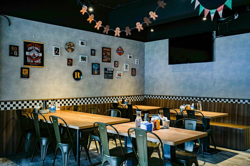 板橋大份量美式火烤漢堡，可以客製個人專屬漢堡，還有全天候豪華早午餐│板橋美食推薦│捷運新埔站 │【Stan &