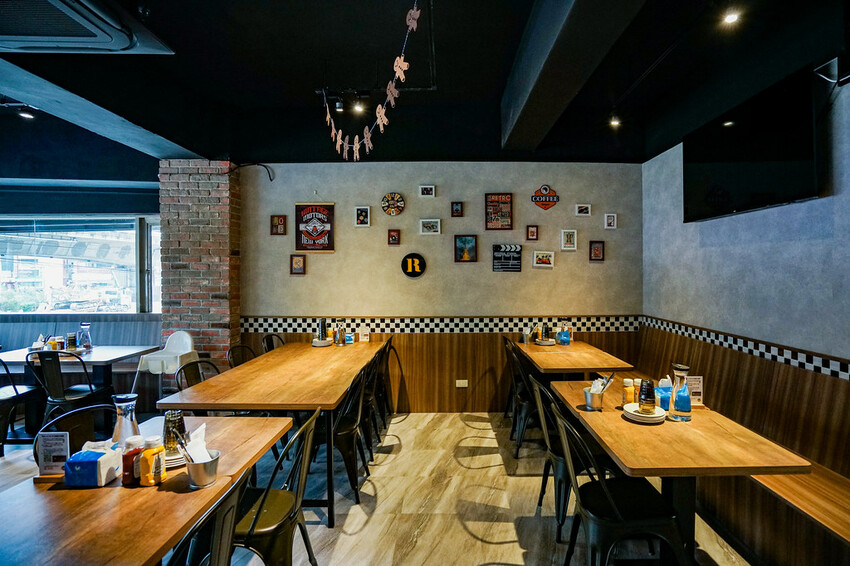 板橋大份量美式火烤漢堡，可以客製個人專屬漢堡，還有全天候豪華早午餐│板橋美食推薦│捷運新埔站 │【Stan &