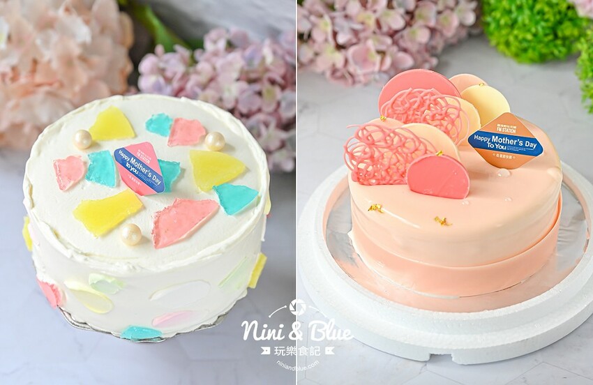 台中母親節蛋糕推薦,永遠18歲蛋糕、粉紅泡泡冰淇淋蛋糕