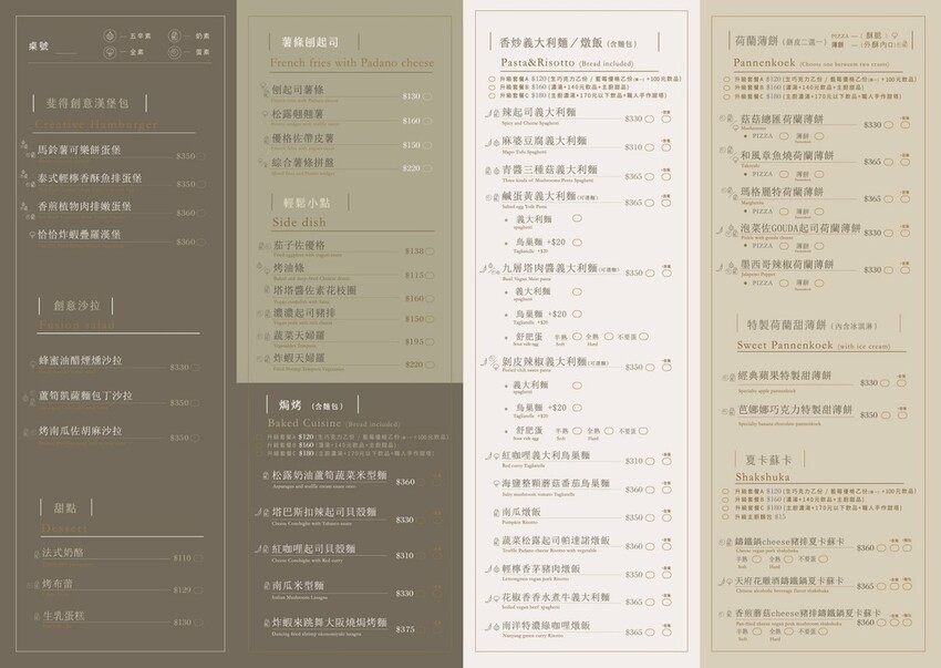 台中蔬食餐廳推薦，最瘦義大利麵櫛瓜麵，0澱粉超低卡