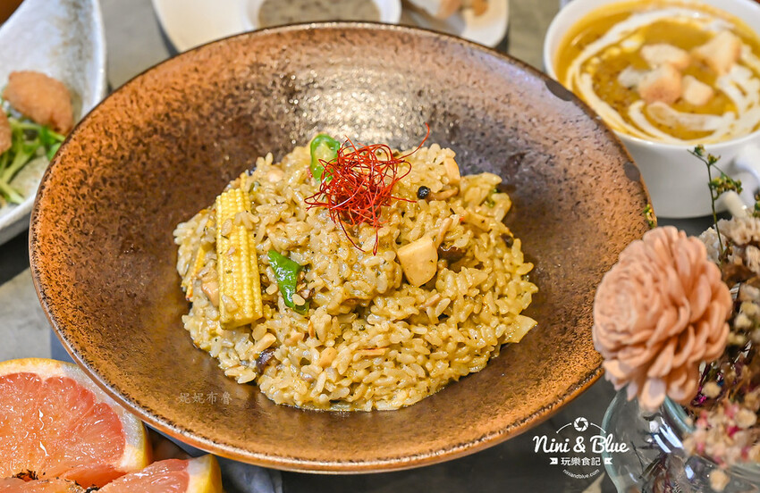台中蔬食餐廳推薦，最瘦義大利麵櫛瓜麵，0澱粉超低卡