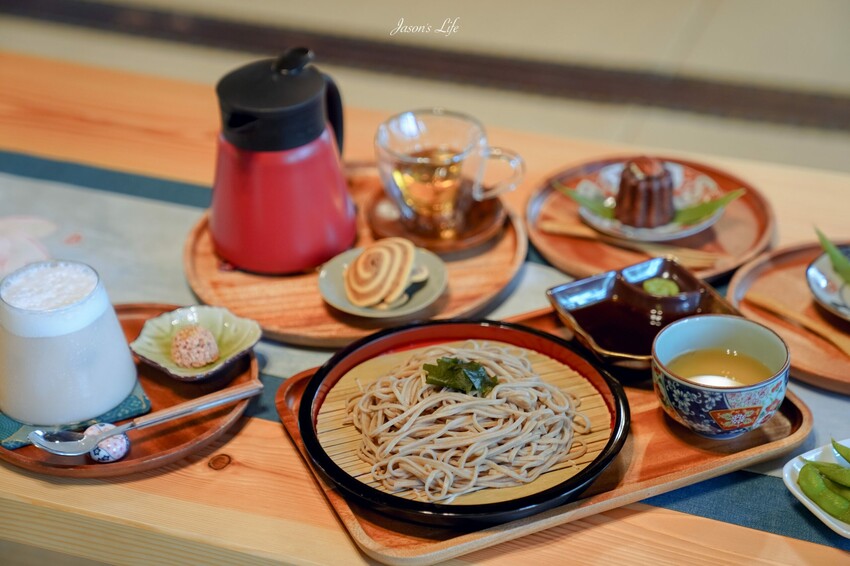 【台南新營│美食】弎弌和茗園。本田三一宅邸,80餘年日式老屋,榻榻米吃蕎麥冷麵,很有氛圍