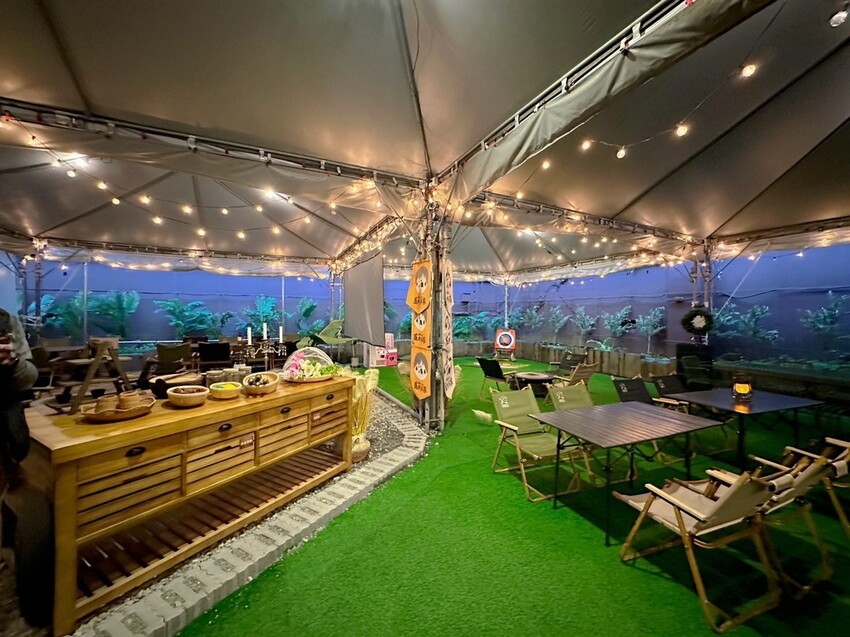 台北懶人豪華露營《趣兒Chill：藍鵲菲菲》一泊三食！清晨被日出美景、藍鵲叫聲喚醒，陽明山露營入住山林菲