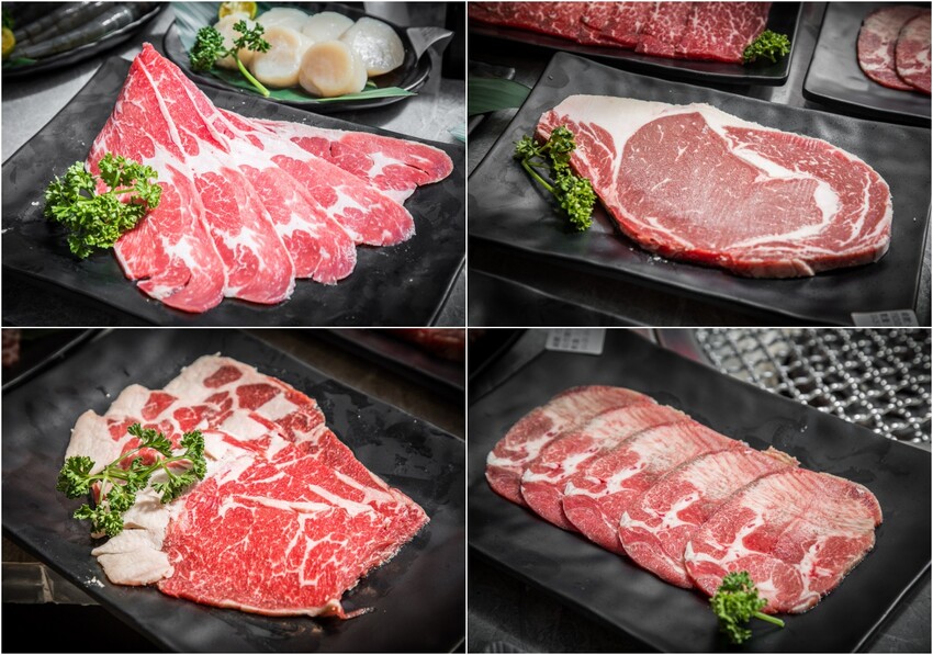 桃園【吃肉肉燒肉專門店】799元起頂級海陸食材+手搖飲34款無限暢飲