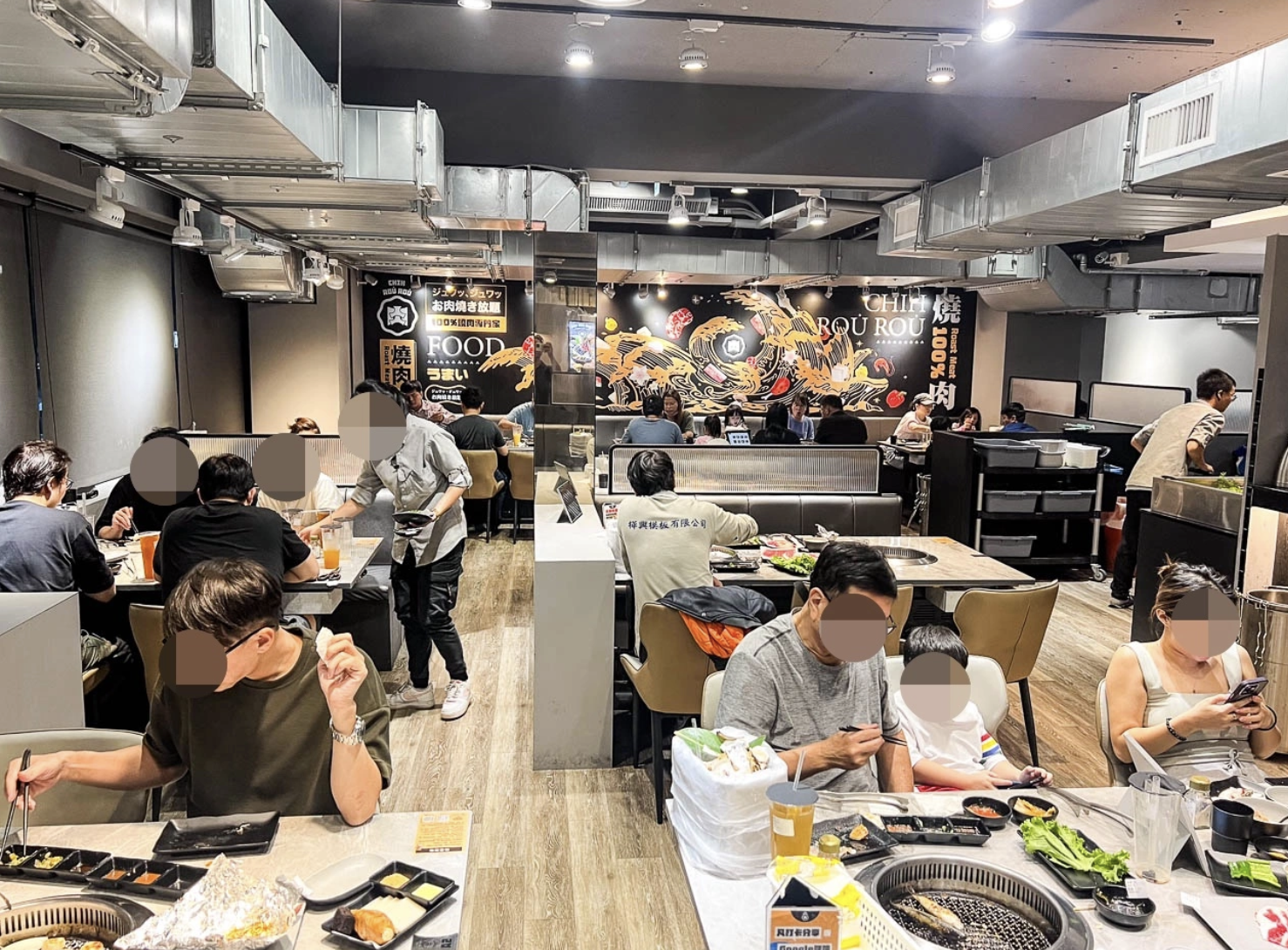 桃園【吃肉肉燒肉專門店】799元起頂級海陸食材+手搖飲34款無限暢飲