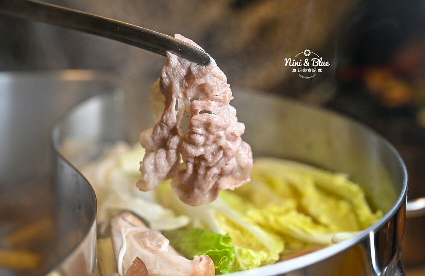 台中新開的壽喜燒火鍋,498元7種肉品吃到飽,台中捷運舊社站美食推薦 -妮妮布魯