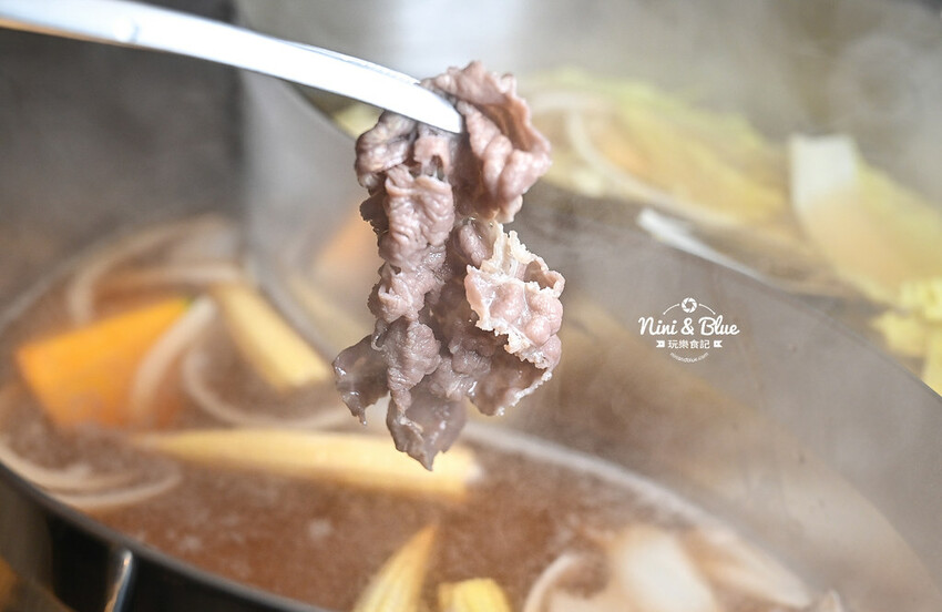 台中新開的壽喜燒火鍋,498元7種肉品吃到飽,台中捷運舊社站美食推薦 -妮妮布魯