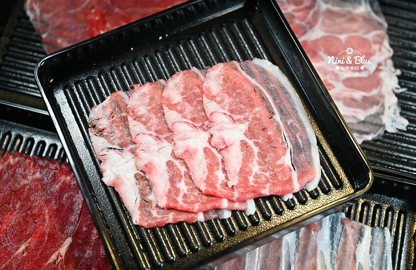 台中新開的壽喜燒火鍋,498元7種肉品吃到飽,台中捷運舊社站美食推薦 -妮妮布魯