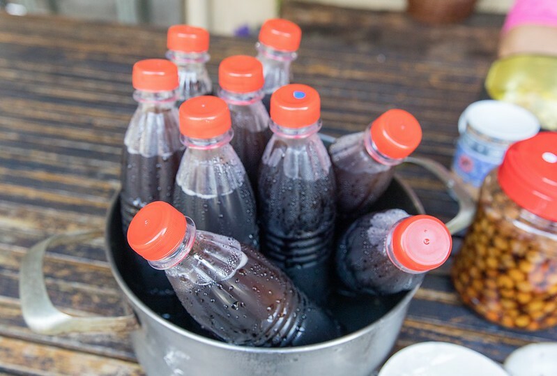 ▲瑞芳古早味草仔粿推薦：文瓊小築，必搭關西仙草茶 /小虎食夢網 提供、WalkerLand窩客島整理